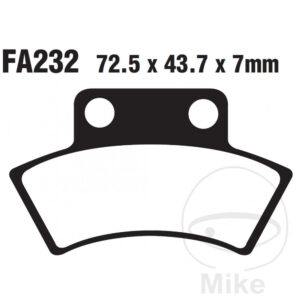 Plaquette de Frein Sinter R EBC