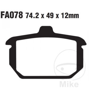 Plaquette de Frein Sinter HH EBC