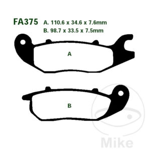 Plaquette de Frein Sinter HH EBC