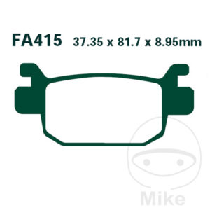 Plaquette de Frein Carbon Scooter EBC