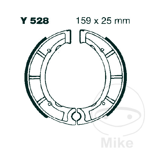 Machoire de Frein avec Ressort EBC Machoire de Frein avec Ressort EBC
