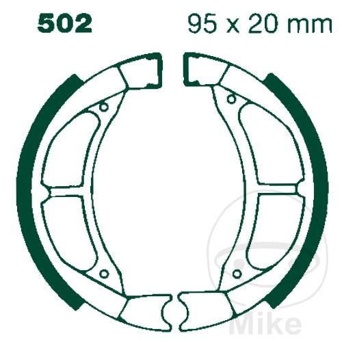 Machoire de Frein avec Ressort EBC Machoire de Frein avec Ressort EBC