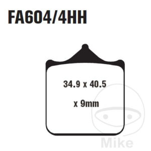 Plaquette de Frein Sinter EPFA EBC