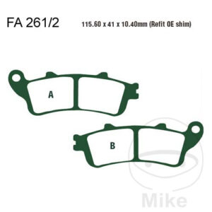 Plaquette de Frein Sinter HH EBC