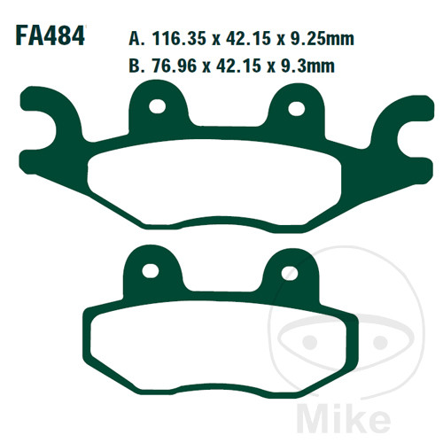 Plaquette de Frein Standard EBC Plaquette de Frein Standard EBC