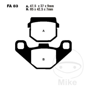 Plaquette de Frein Sinter HH Scooter EBC