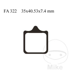 Plaquette de Frein Sinter HH EBC