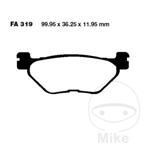 Plaquette de Frein Carbon Scooter EBC