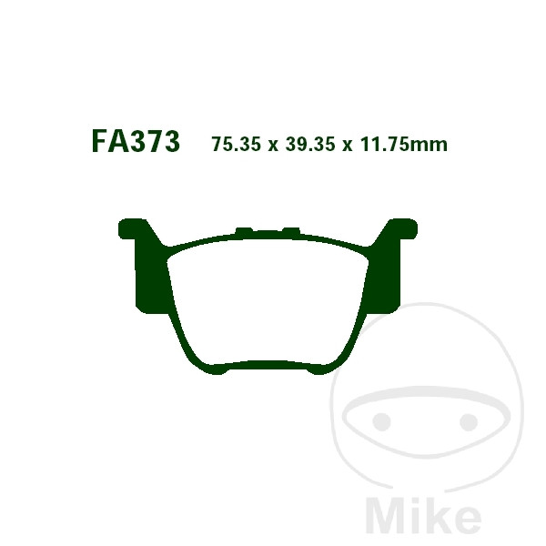 Plaquette de Frein Sinter R EBC Plaquette de Frein Sinter R EBC