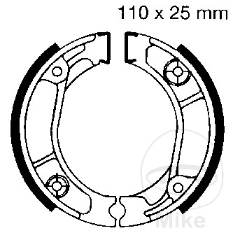 Machoire de Frein avec Ressort EBC Machoire de Frein avec Ressort EBC