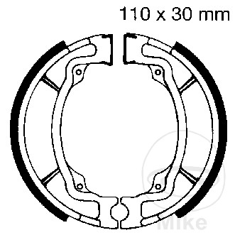 Machoire de Frein avec Ressort EBC Machoire de Frein avec Ressort EBC