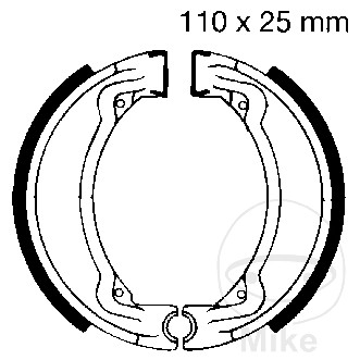 Machoire de Frein avec Ressort EBC Machoire de Frein avec Ressort EBC