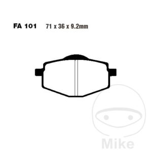 Plaquette de Frein Sinter HH Scooter EBC