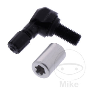 Valve coudée alu alu Schrader