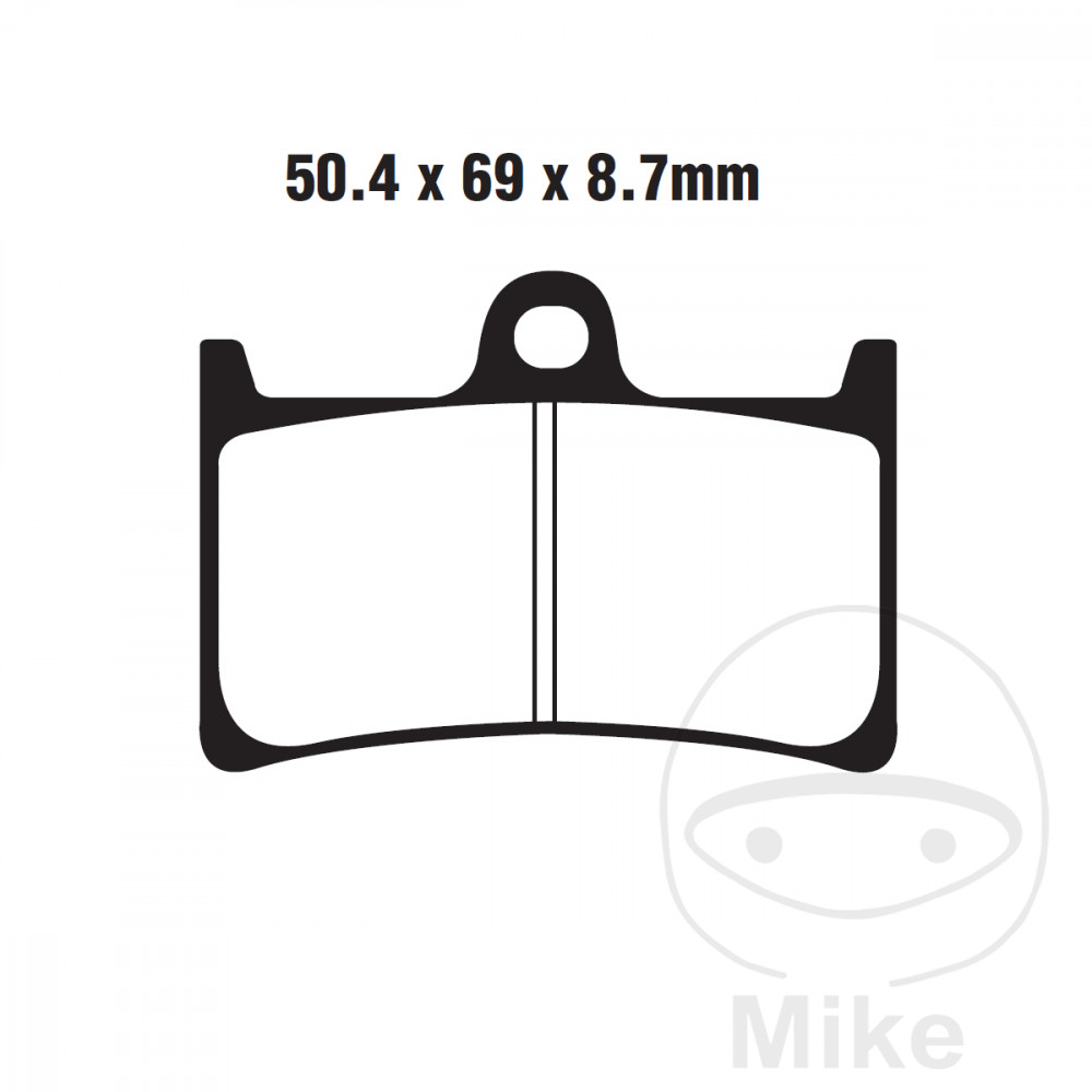 Plaquette de frein Standard Scooter EBC Plaquette de frein Standard Scooter EBC