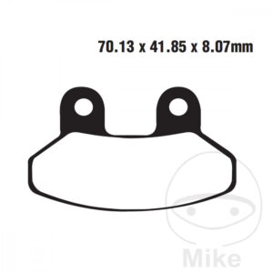 Plaquette de frein Carbon Scooter EBC