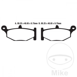 Plaquette de frein Semi-Sinter V EBC