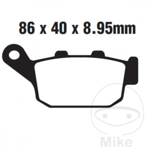 Plaquette de frein Semi-Sinter V EBC