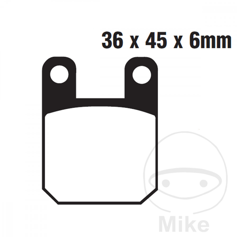 Plaquette de frein Sinter R EBC Plaquette de frein Sinter R EBC