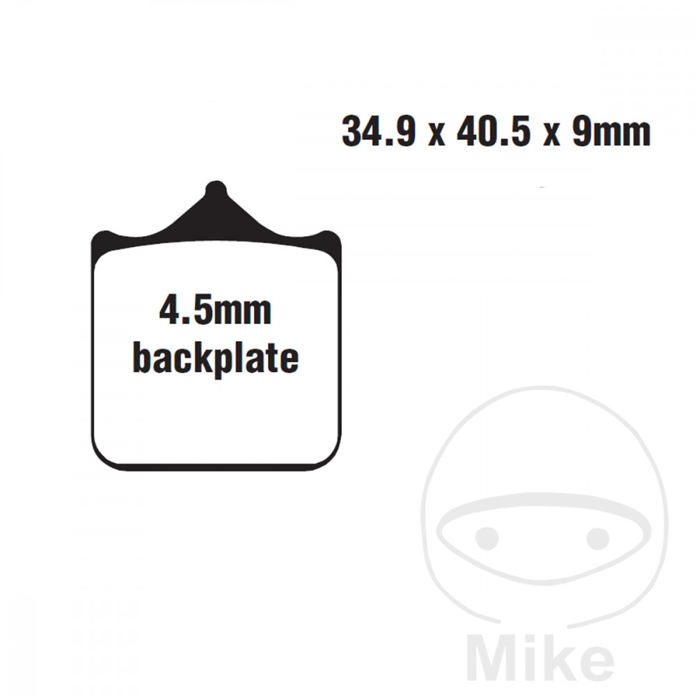 Plaquette de Frein Sinter GPFAX EBC Plaquette de Frein Sinter GPFAX EBC – Image 2