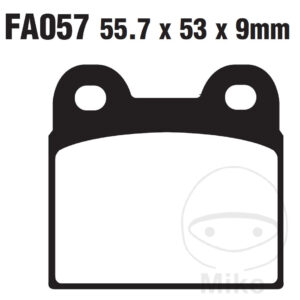 Plaquette de frein Semi-Sinter V EBC