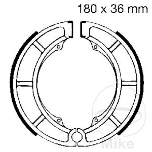 Mâchoires de frein avec ressort EBC