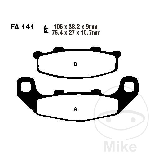 Plaquette de frein Standard EBC Plaquette de frein Standard EBC