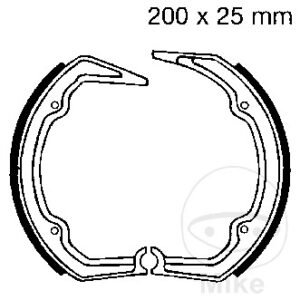 Mâchoires de frein sans ressort EBC