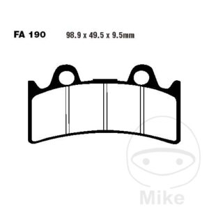 Plaquette de Frein Sinter HH EBC