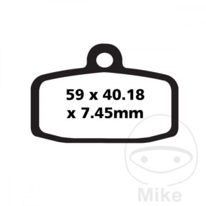 Plaquette de frein Sinter R EBC