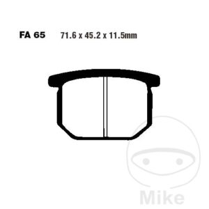 Plaquette de frein Semi-Sinter V EBC