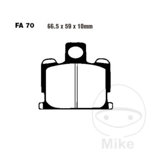 Plaquette de frein Semi-Sinter V EBC
