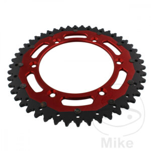 Couronne Dual 48 Dents PAS 520 Rouge
