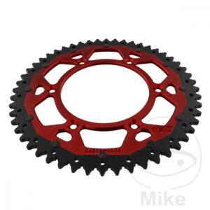 Couronne Dual 52 Dents PAS 520 Rouge