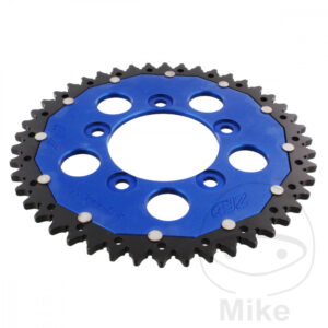 Couronne Dual 46 Dents PAS 520 Bleu