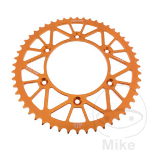 Couronne Alu 52 Dents PAS 520 Orange