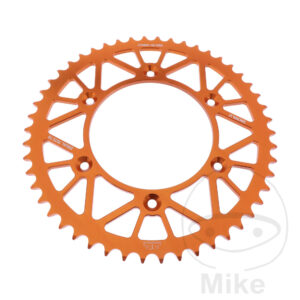 Couronne Alu 50 Dents PAS 520 Orange