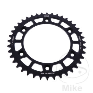 Couronne Alu 40 Dents PAS 520 Noir