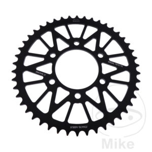 Couronne Alu 46 Dents PAS 520 Noir