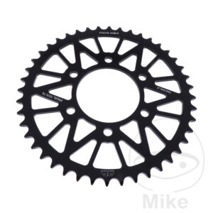 Couronne Alu 44 Dents PAS 520 Noir