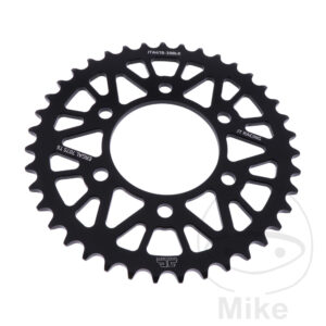 Couronne Alu 39 Dents PAS 520 Noir