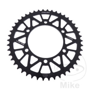 Couronne Alu 46 Dents PAS 520 Noir