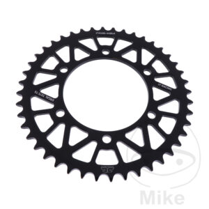 Couronne Alu 44 Dents PAS 520 Noir