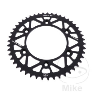 Couronne Alu 47 Dents PAS 520 Noir