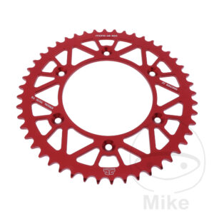 Couronne Alu 48 Dents PAS 520 Rouge