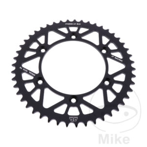 Couronne Alu 47 Dents PAS 520 Noir