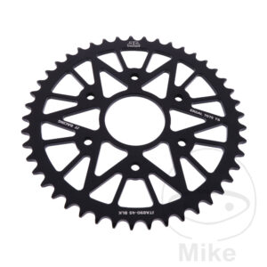 Couronne Alu 45 Dents PAS 520 Noir