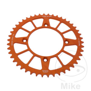 Couronne Alu 46 Dents PAS 520 Orange