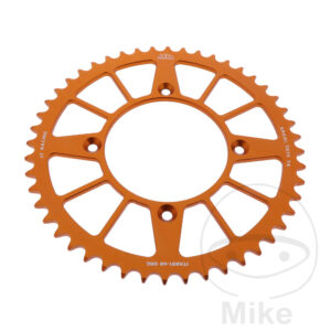 Couronne Alu 48 Dents PAS 520 Orange