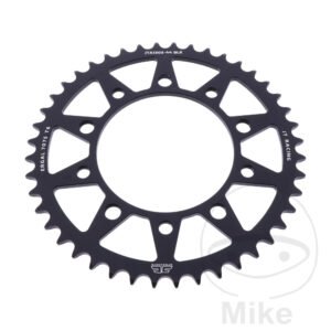 Couronne Alu 44 Dents PAS 520 Noir